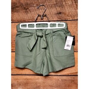 Grayson Threads Kids, The Label Big Girls Tie-Belt Cotton Twill Shorts L